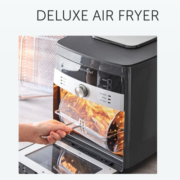 Pampered Chef Deluxe Air Fryer - Picture 3 of 4